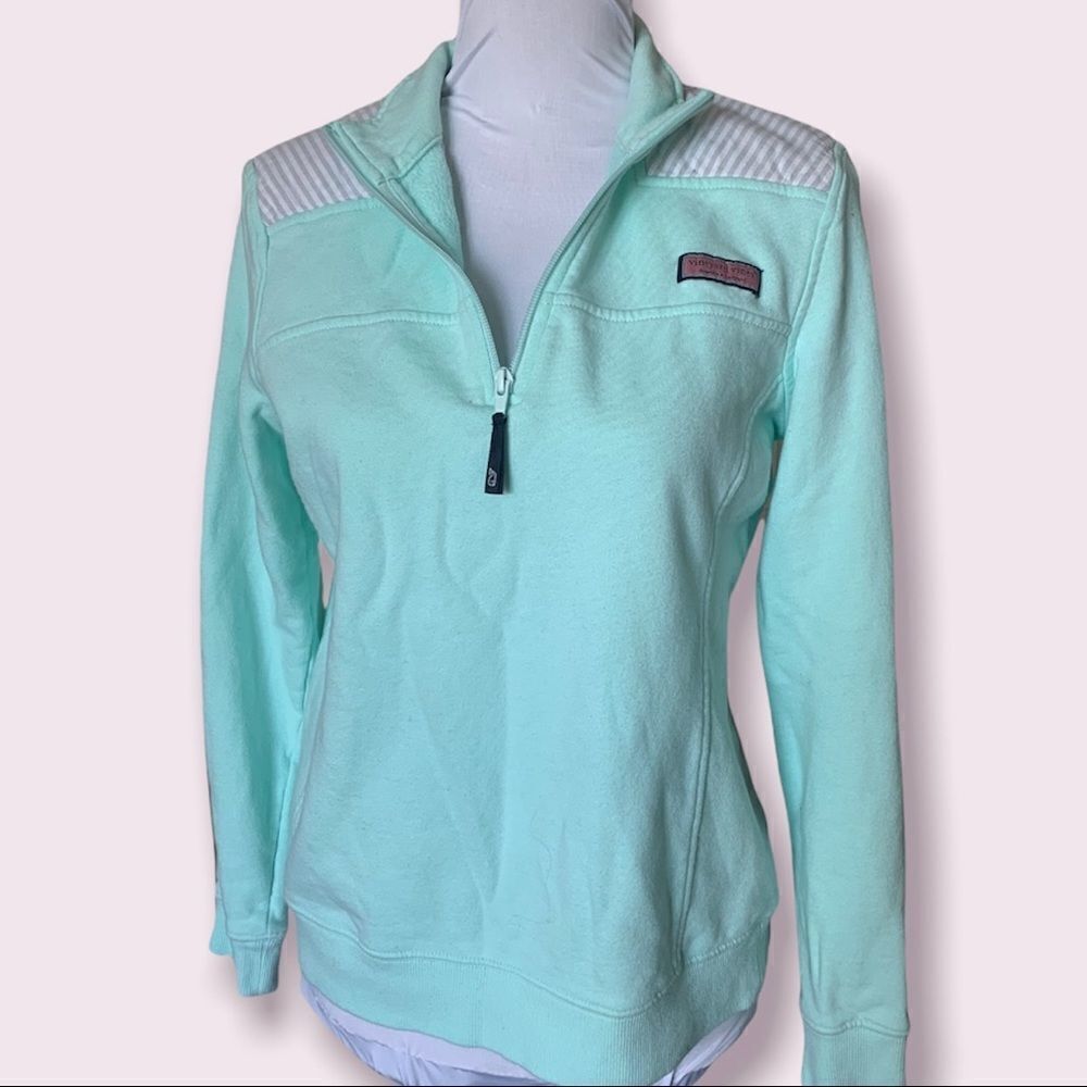 VINEYARD VINES girl’s mint pullover sz M